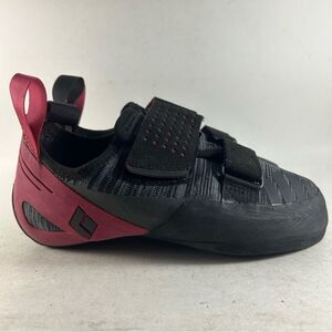 Black Diamond Zone Moderate Arch Womens Rock Climbing Shoes Black Red Size 8